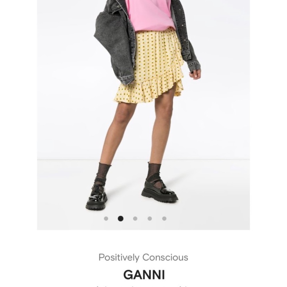 NWOT ganni skirt